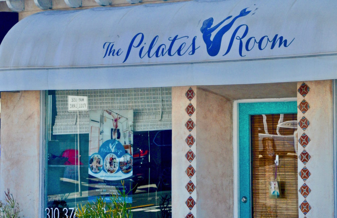 Exterior of the Pilates Room in Hermosa Beach, California